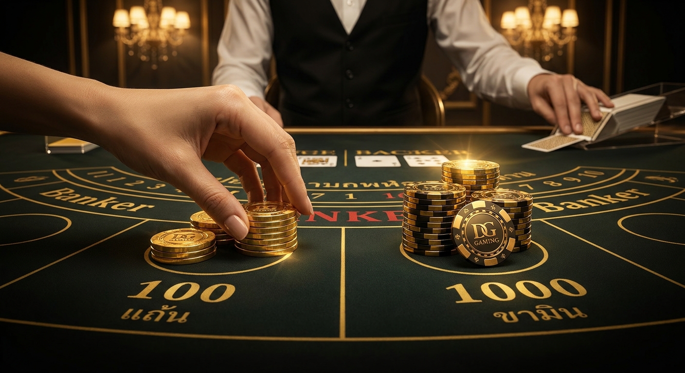 เทคนิคปั้นบาคาร่าทุน 100 ให้เป็นพัน - DG GAMING